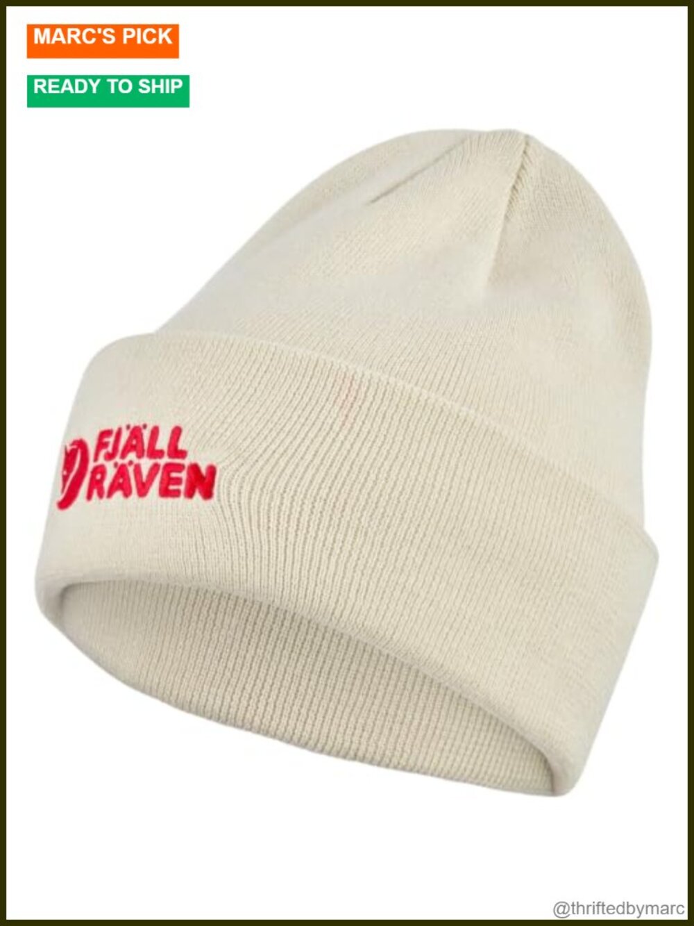 Recycled Polyester Cuffed Beanie Mid-Height Moisture Wicking